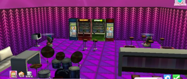 qq炫舞房间酒吧风格设计图 带名字 在线求助