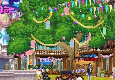 QQ炫舞里许愿树在哪