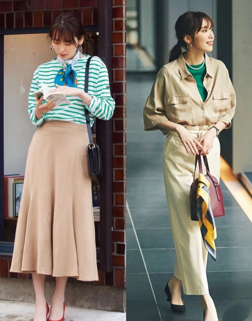 绰轻盈不自持，优雅自信的简约穿搭，你要试一试吗？