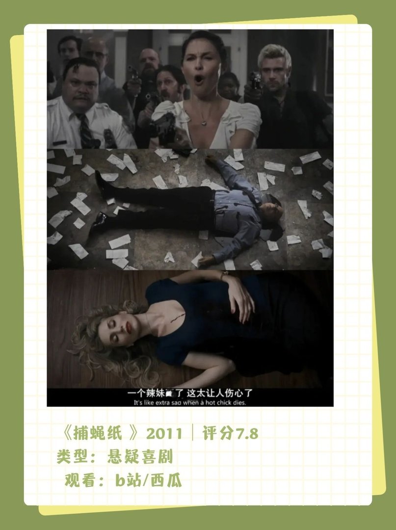 《捕蝇纸》求推荐