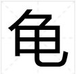 龟字多音字怎么写？