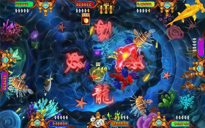 蛟龙出海游戏机的操作说明