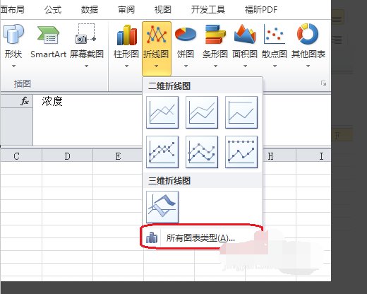如何在excel表格中做曲线图？