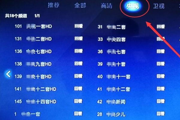 电视如何看中央一台直播