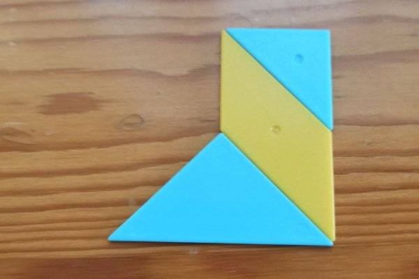 如何用七巧板的3---7号板拼出长方形和正方形