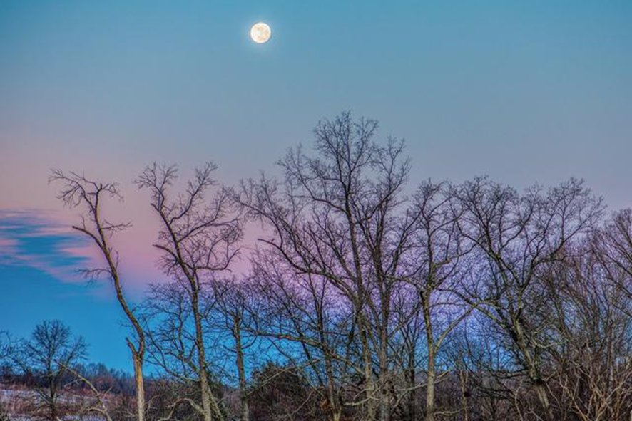 描写雨后月亮的唯美句子
