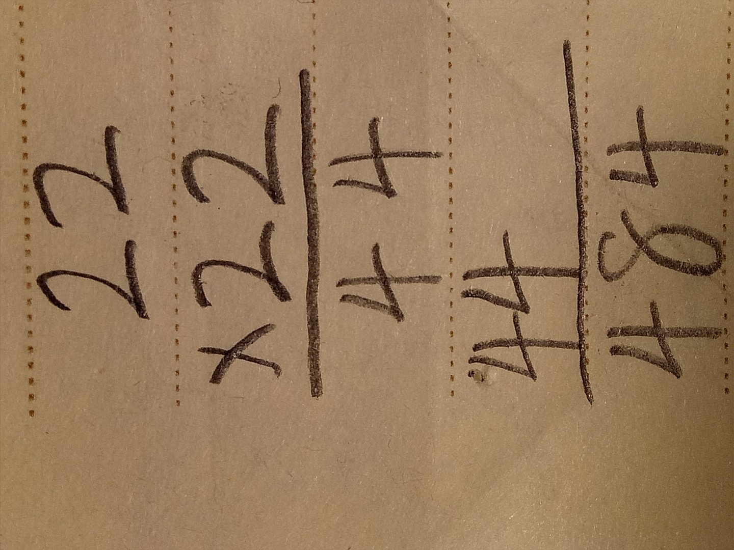 22×22竖式计算？