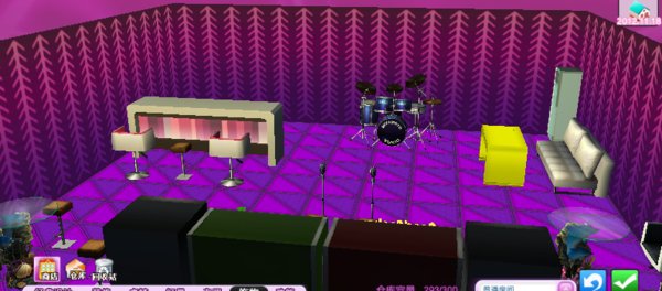 qq炫舞房间酒吧风格设计图 带名字 在线求助