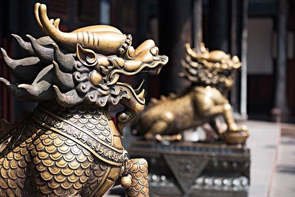 传统文化中，龙和凤凰，麒麟分别是什么关系？