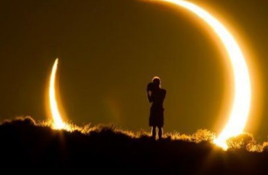 什么是日环食？