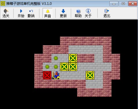 手机游戏推箱子第八关咋过