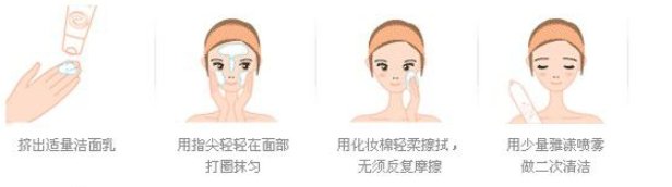 雅漾的免洗洗面奶怎么使用