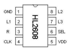 2608集成电路引脚功能和参数