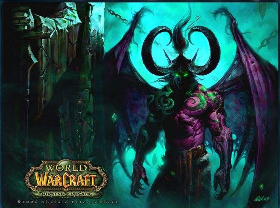 黑暗神殿的伊利丹与阿卡玛的对话