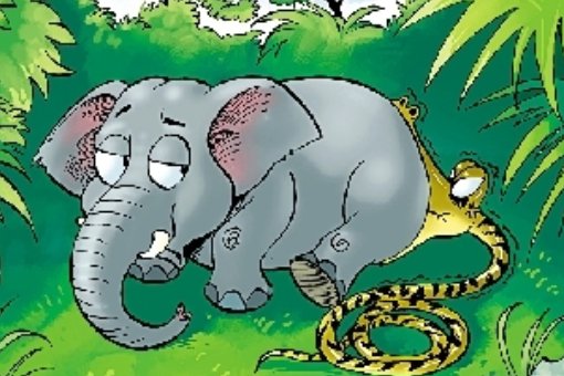 人心不足蛇吞象,贪心不足吃月亮的寓意