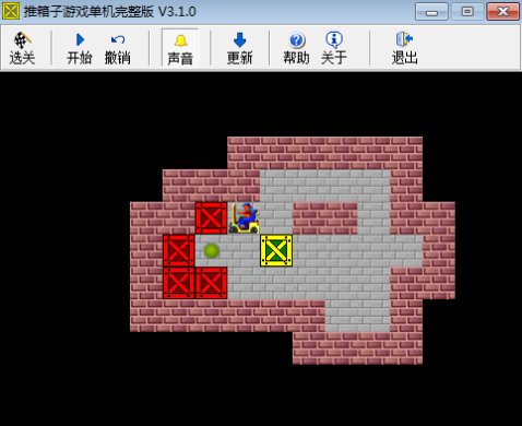 手机游戏推箱子第八关咋过