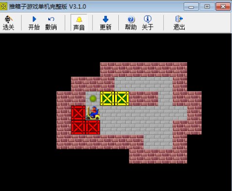 手机游戏推箱子第八关咋过