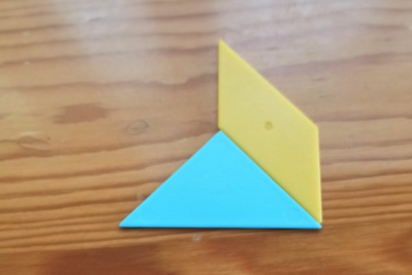 如何用七巧板的3---7号板拼出长方形和正方形