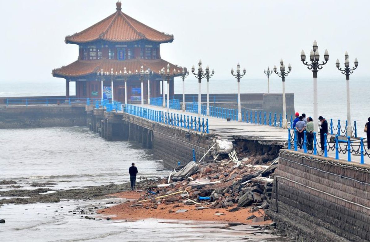 青岛栈桥塌陷原因是什么?