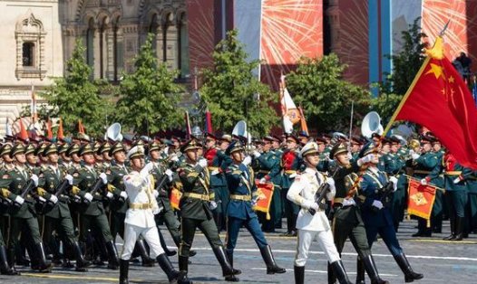 中国解放军为什么参加俄罗斯阅兵