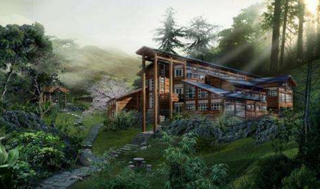 “繁华尽处，寻一处无人山谷，建一木制小屋，铺一青石小路，与君晨钟暮鼓，安之若素，美哉”是什么意思？