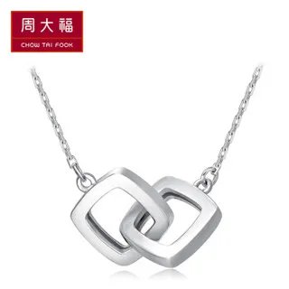 周大福白金项链价格