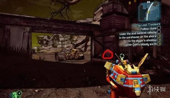 《无主之地2》失落的宝藏线索位置介绍