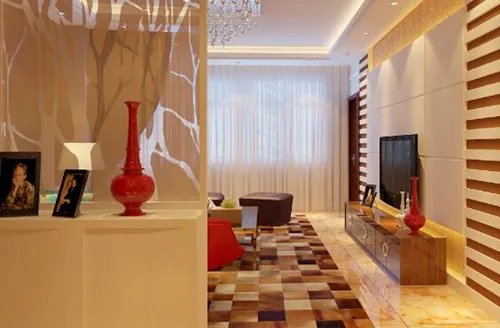 客厅隔断柜装饰效果图  领略隔断柜带来的家居魅力