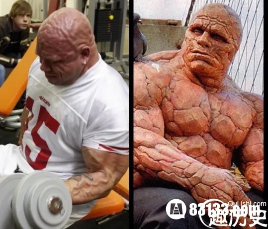 揭秘世界上肌肉最发达的人  样子让人无法直视