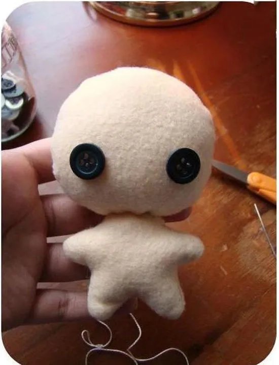 怎样做手工布娃娃图解