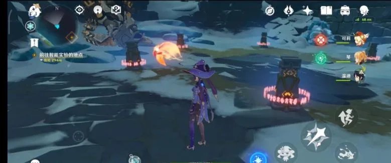 原神雪山仙灵解谜攻略