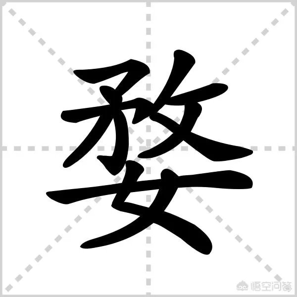 一个茅一个女一个文读什么?