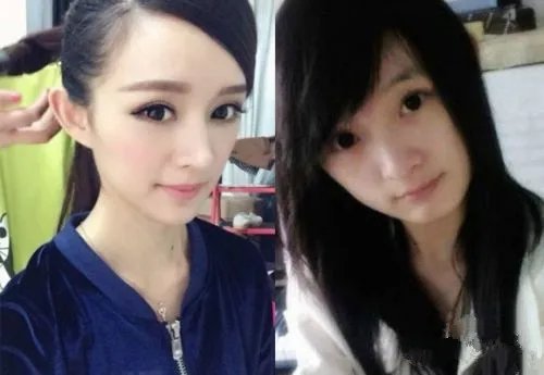 杨幂整容前照片曝光  其前后容貌变化惊人