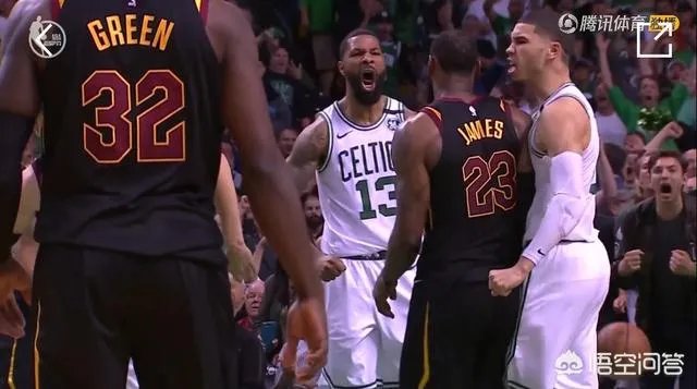东决抢七大战中塔图姆隔扣詹姆斯之后顶撞了一下詹姆斯，为何双方并没有起冲突？