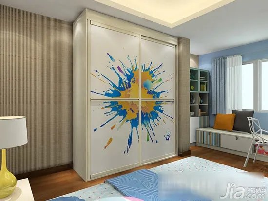 推拉门衣柜效果图欣赏 推拉门衣柜图片