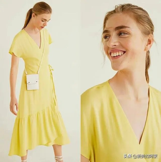 最近被“淡黄色的长裙”洗脑了，有没有淡黄色长裙推荐？