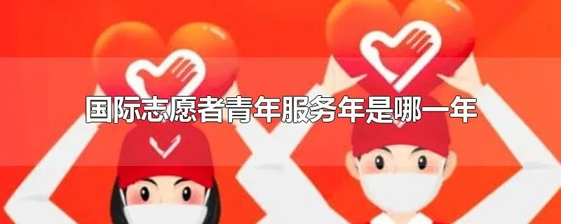 国际志愿者青年服务年是哪一年