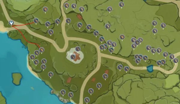 《原神》1.5版本伐木省心路线分享