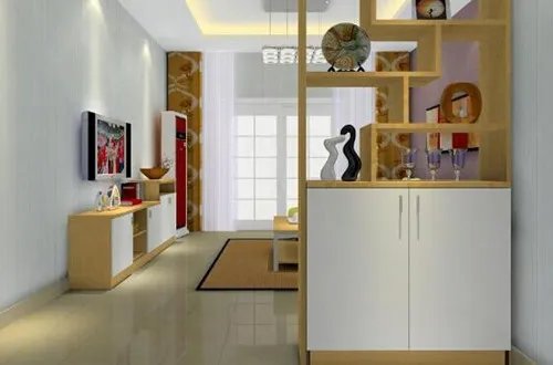 客厅隔断柜装饰效果图  领略隔断柜带来的家居魅力