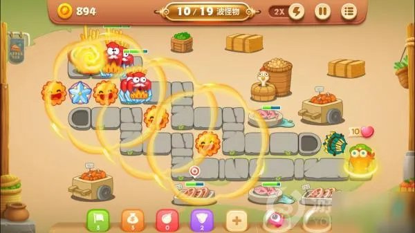 《保卫萝卜3》集市第12关怎么过 集市第12关通关攻略