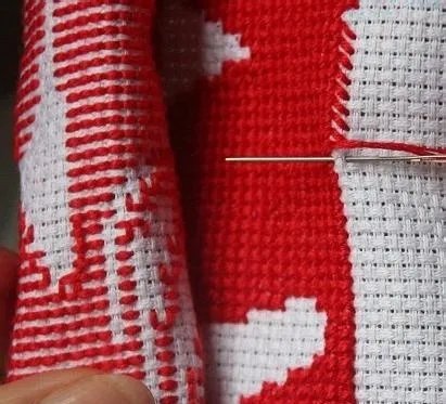 十字绣快速绣法图解