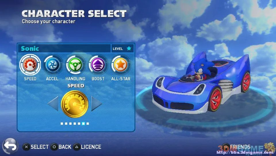 索尼克全明星赛车：变形 入门攻略+新手教程