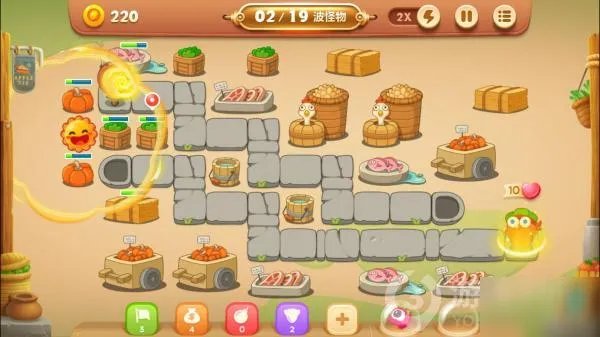 《保卫萝卜3》集市第12关怎么过 集市第12关通关攻略