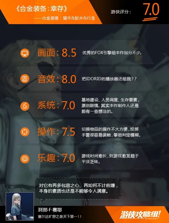 《合金装备：幸存》图文评测：旗帜犹存，荣光不再