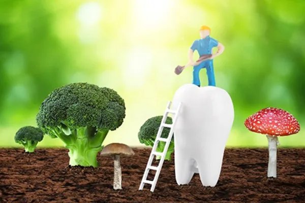 牙齿上有黑色的东西洗不掉怎么办