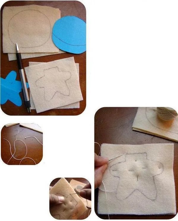 怎样做手工布娃娃图解