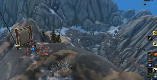 魔兽世界 过去的敬拜 任务 洛法的智慧 怎么上去