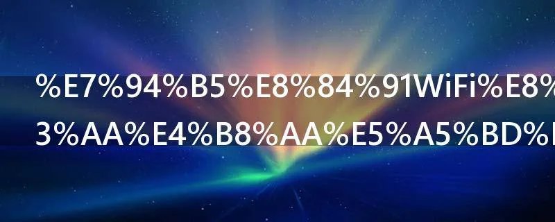 电脑WiFi软件哪个好用