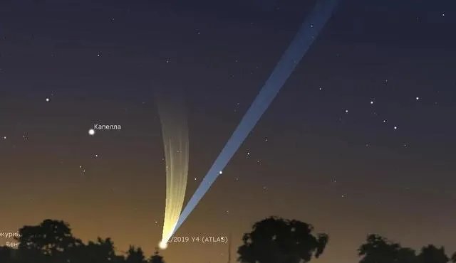 4月30日将会出现彗星，有没有懂的出来讲解一下？