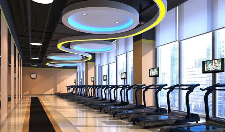 合肥健身房装修，高大上的环境才能有高大上的营业额